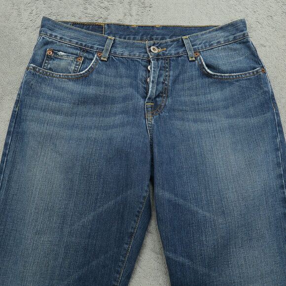 Lucky Brand Jeans Women's 8/29 Mid-Rise Easy Rider Crop 23" Inseam Distressed - Picture 12 of 16